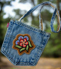 Beaded Bloom Pocket Purse